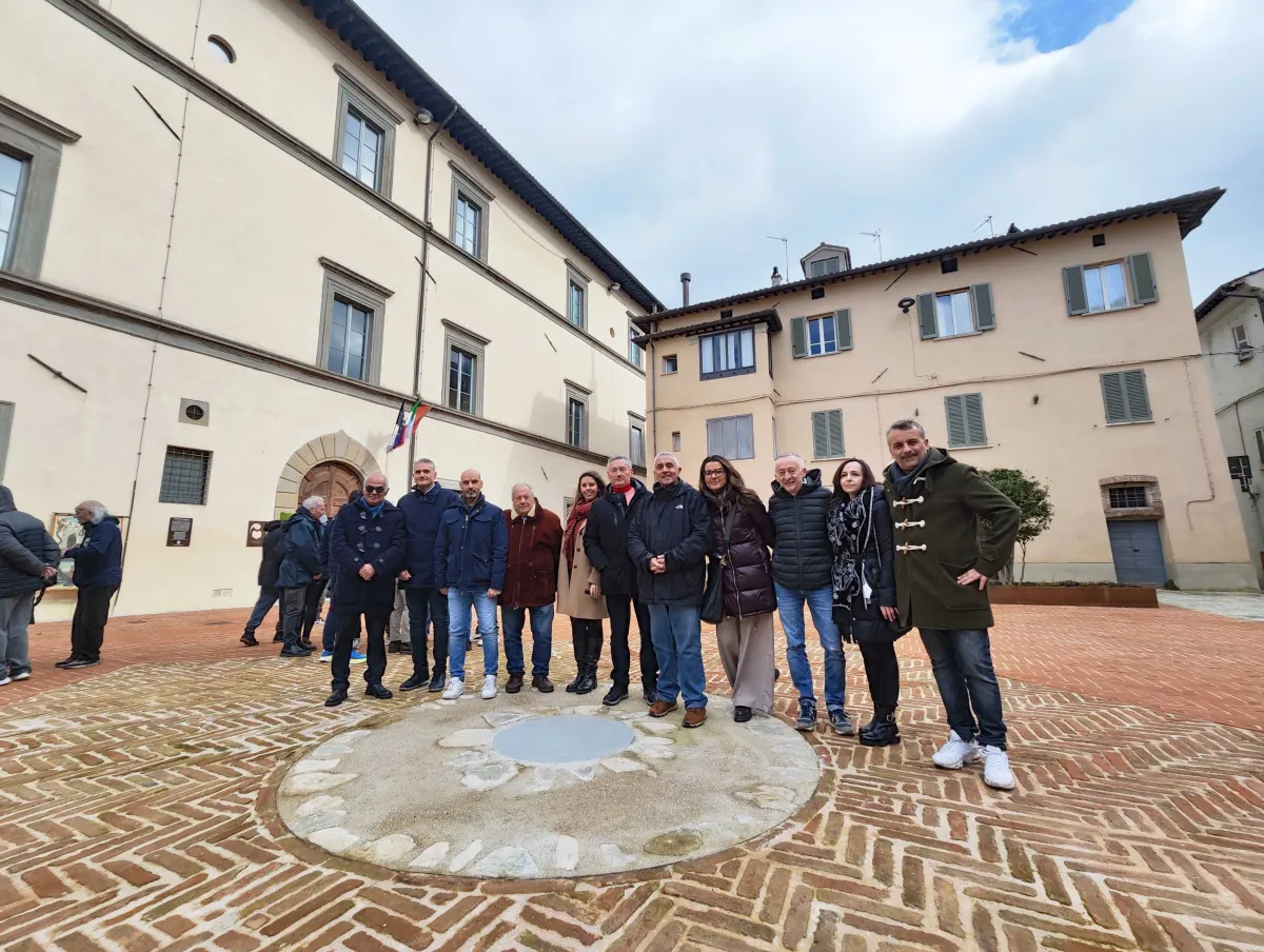 Città di Castello: inaugurata la Piazza dedicata al Marchese Paolo