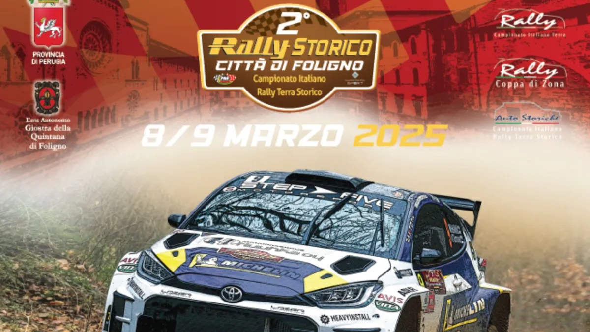 Foligno, Campionato Italiano Rally Terra 2025: protagonisti i migliori piloti su sterrato