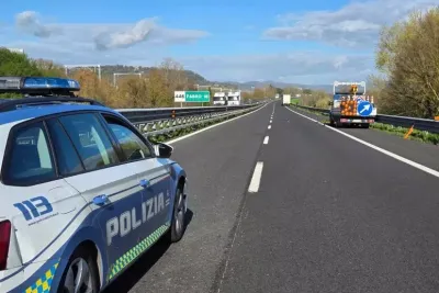 Tragico incidente sull'A1, un operaio muore travolto da un camion nei pressi di Orvieto
