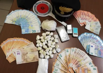 Terni, turista arrestato per spaccio: andava in giro con la cocaina in macchina