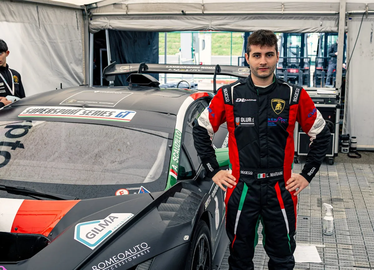 Supersport GT, l'eugubino Lorenzo Mariani sfida Monza su Lamborghini