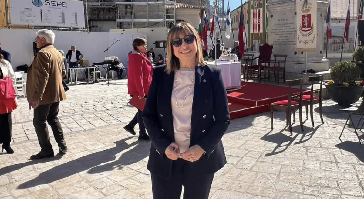 Tesei sulla riapertura della Basilica a Norcia: “Una speranza nata dalle macerie”