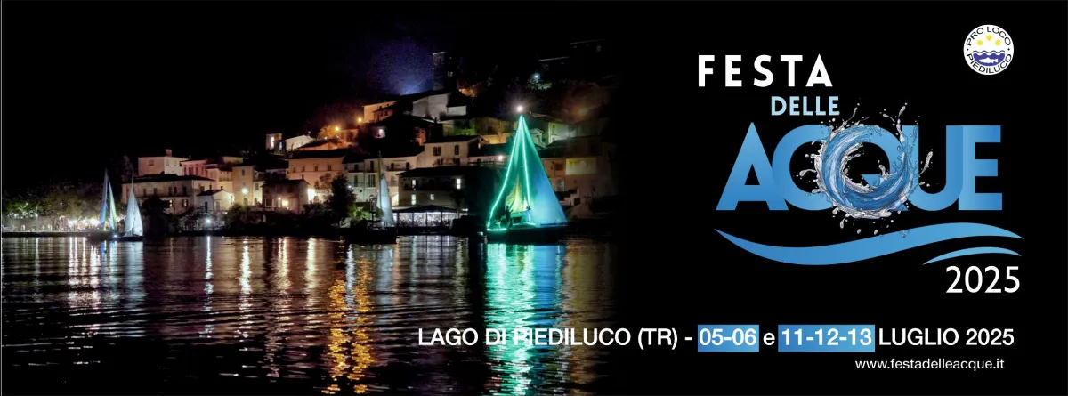Festa delle Acque 2025 a Piediluco: arte, natura e spettacolo tra barche allegoriche e teatro sul lago