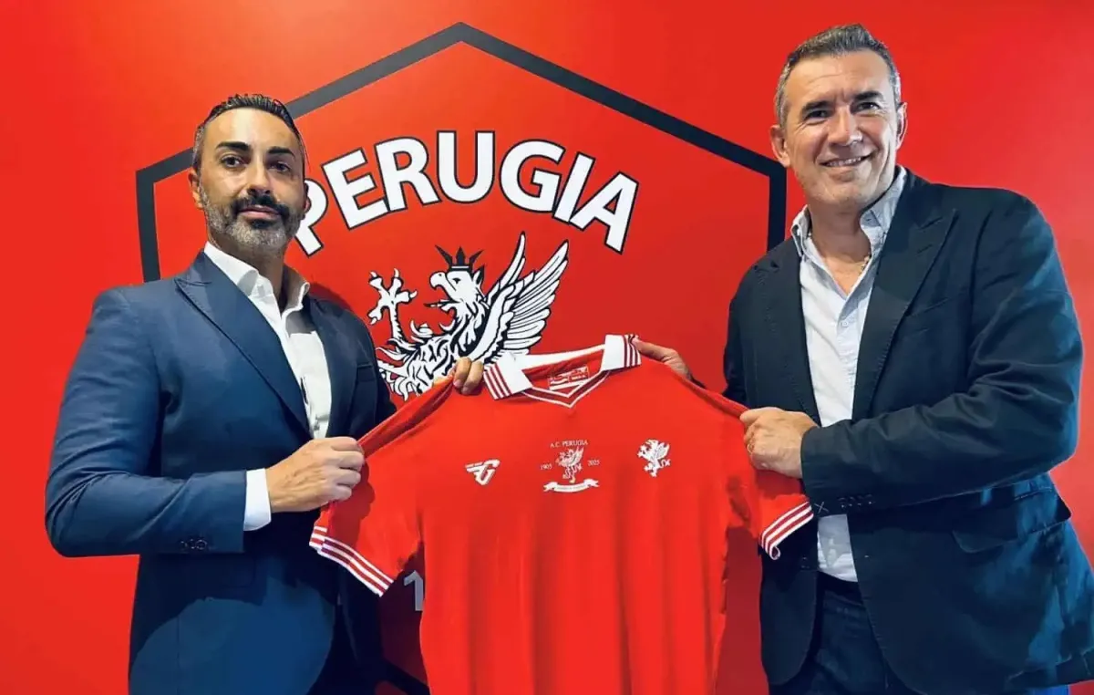 Perugia, un'azienda di Nocera Umbra è il nuovo back sponsor di maglia