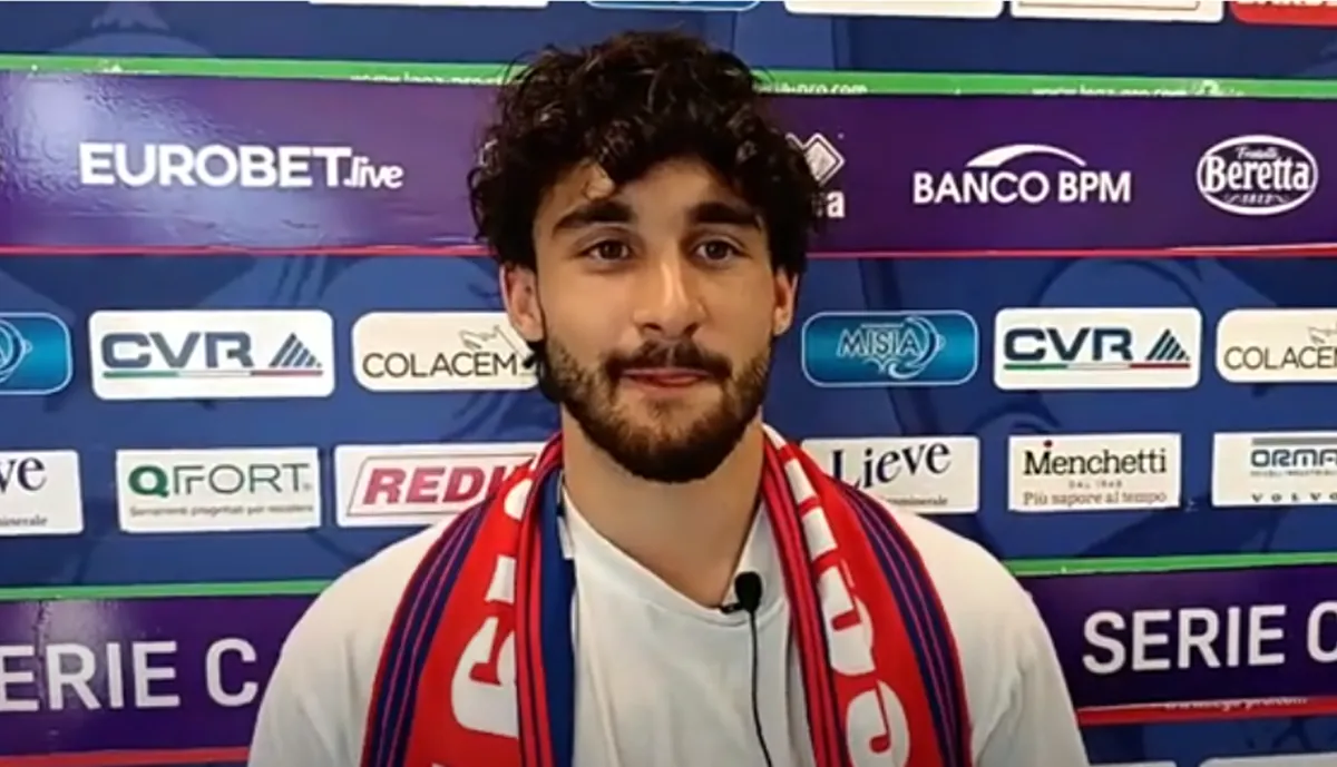 Gubbio, Lorenzo Podda si presenta: "Un onore essere qui, vogliamo arrivare in alto"