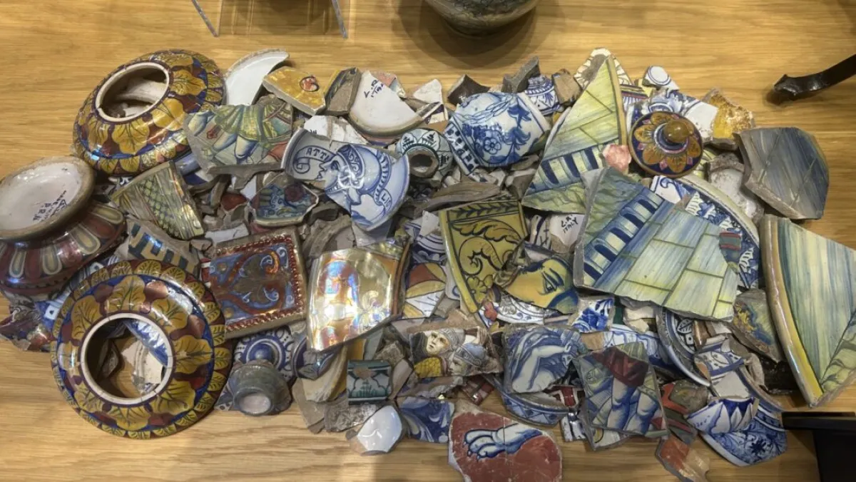 I cocci raccontano la storia: i frammenti Rubboli in mostra permanente al Museo di Gualdo Tadino