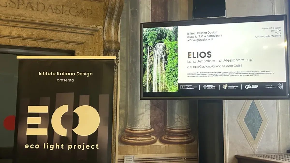 Cascata delle Marmore, l’installazione solare Elios trasforma la natura in arte: ecco quando sarà visitabile