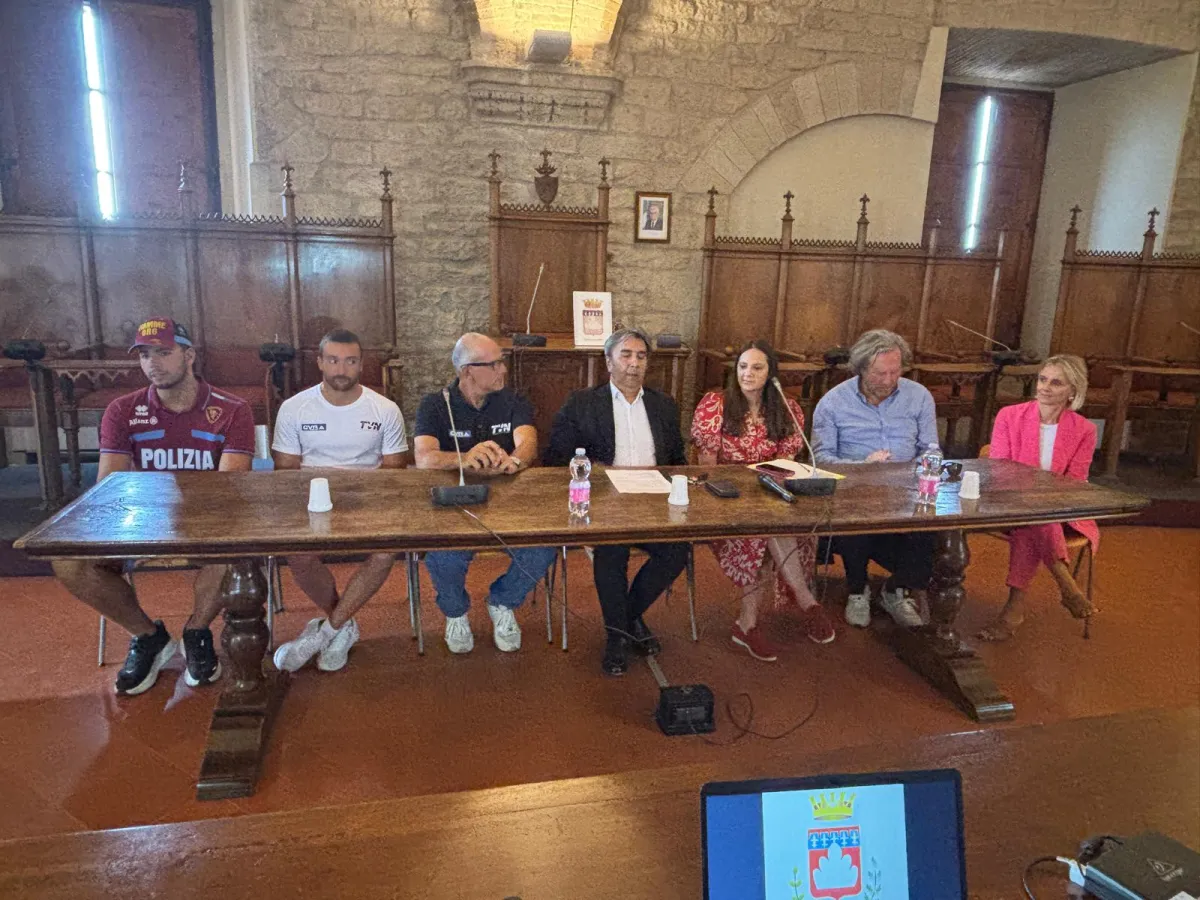 TVN Summer Festival 2025: il sindaco Fiorucci rilancia Gubbio come “casa degli atleti”