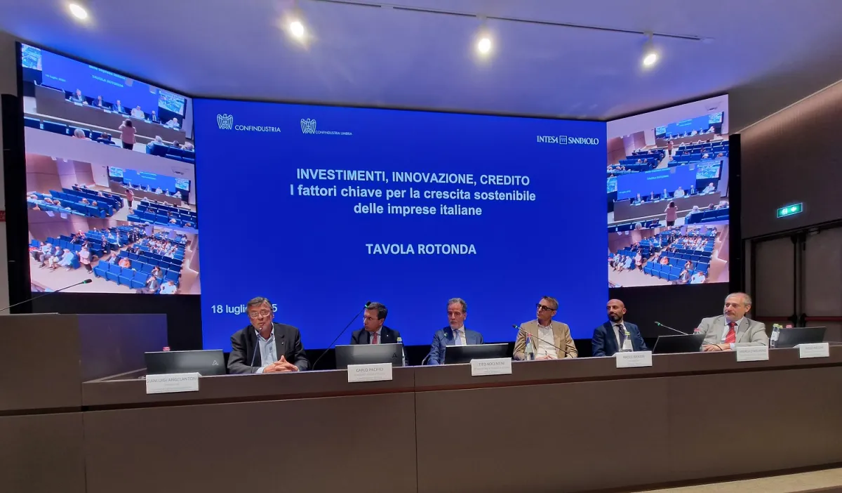 Piano da 4 miliardi di euro per le imprese umbre di Intesa Sanpaolo e Confindustria: focus su Transizione 5.0, Intelligenza Artificiale, Scienze della Vita