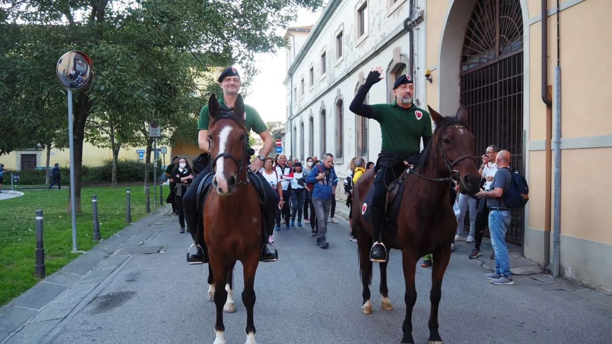 L'Umbria del Giubileo. Nell'ultimo weekend di luglio c'è il pellegrinaggio a cavallo da Spoleto ad Assisi