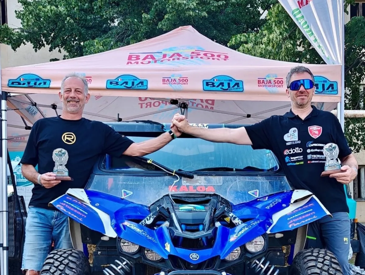 Speed Motor Gubbio,  gran trionfo di Gabbarrini in Romania al Baja 555
