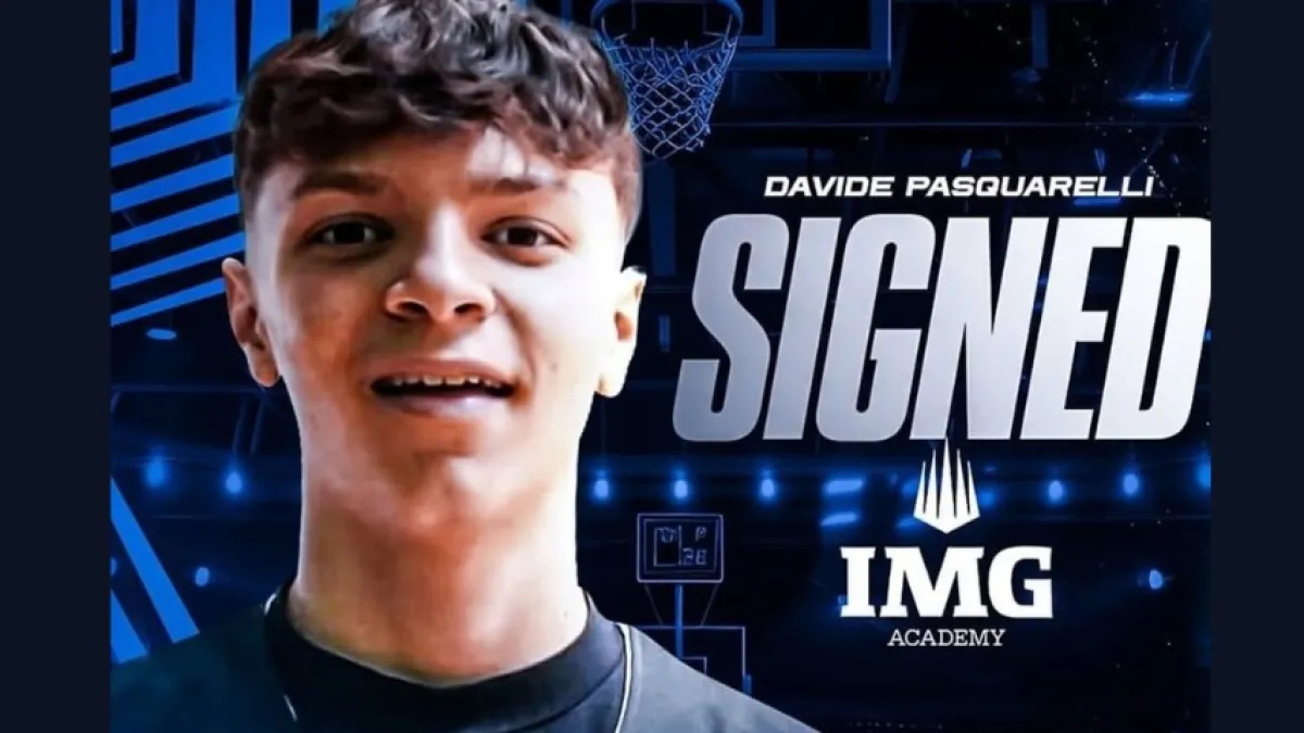 Davide Pasquarelli vola alla IMG Academy in Florida: il sogno americano di un giovane talento gualdese del basket