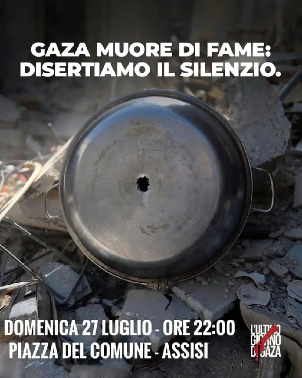 'Disertiamo il silenzio', ad Assisi le campane suonano per Gaza
