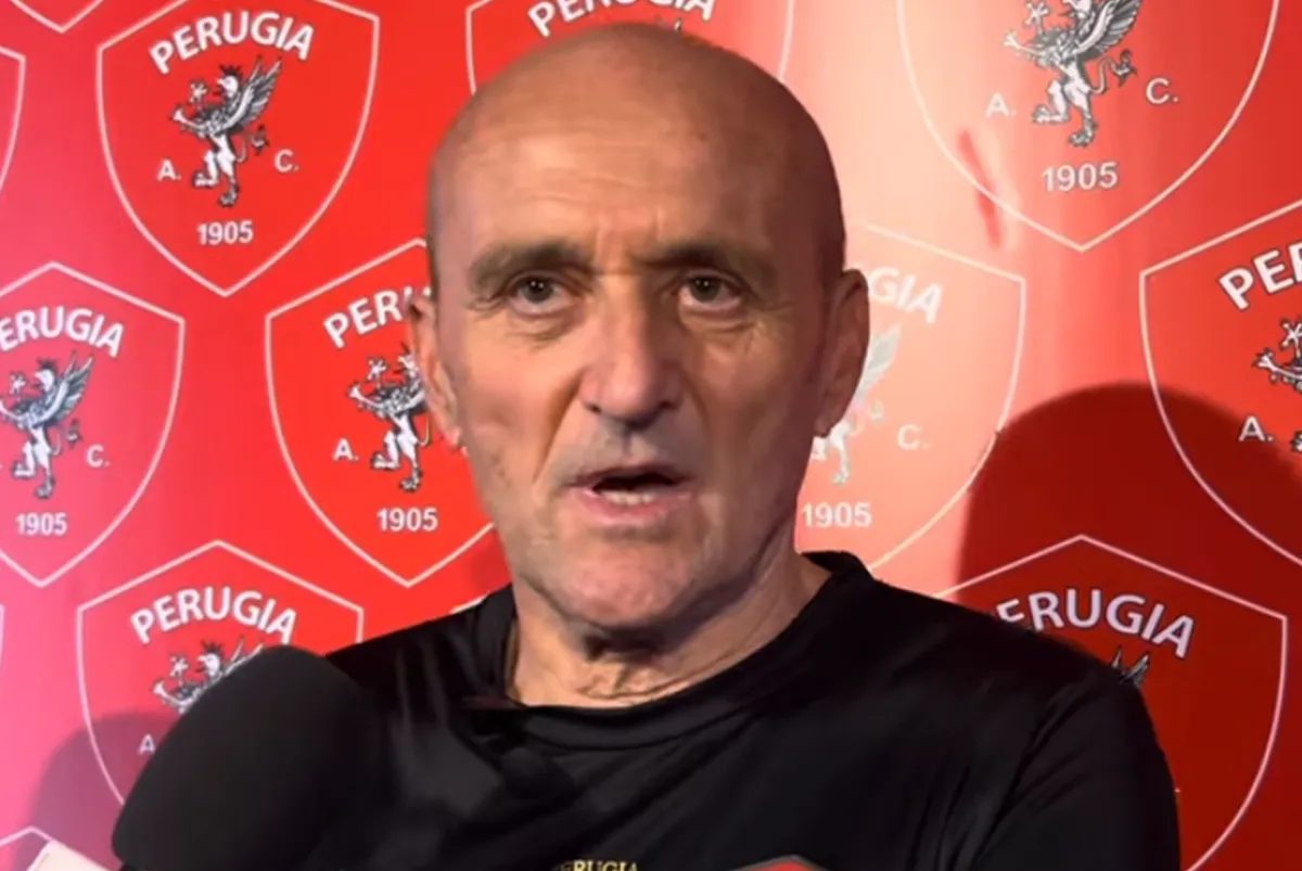 Perugia, mister Cangelosi: "Soddisfatto della squadra. Mercato? La società sa di cosa abbiamo bisogno"