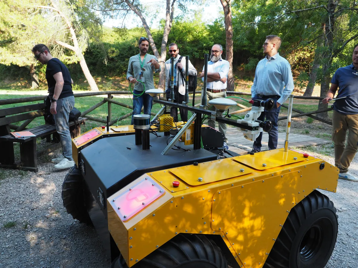 Aree verdi urbane: a Perugia ci pensa il robot mobile