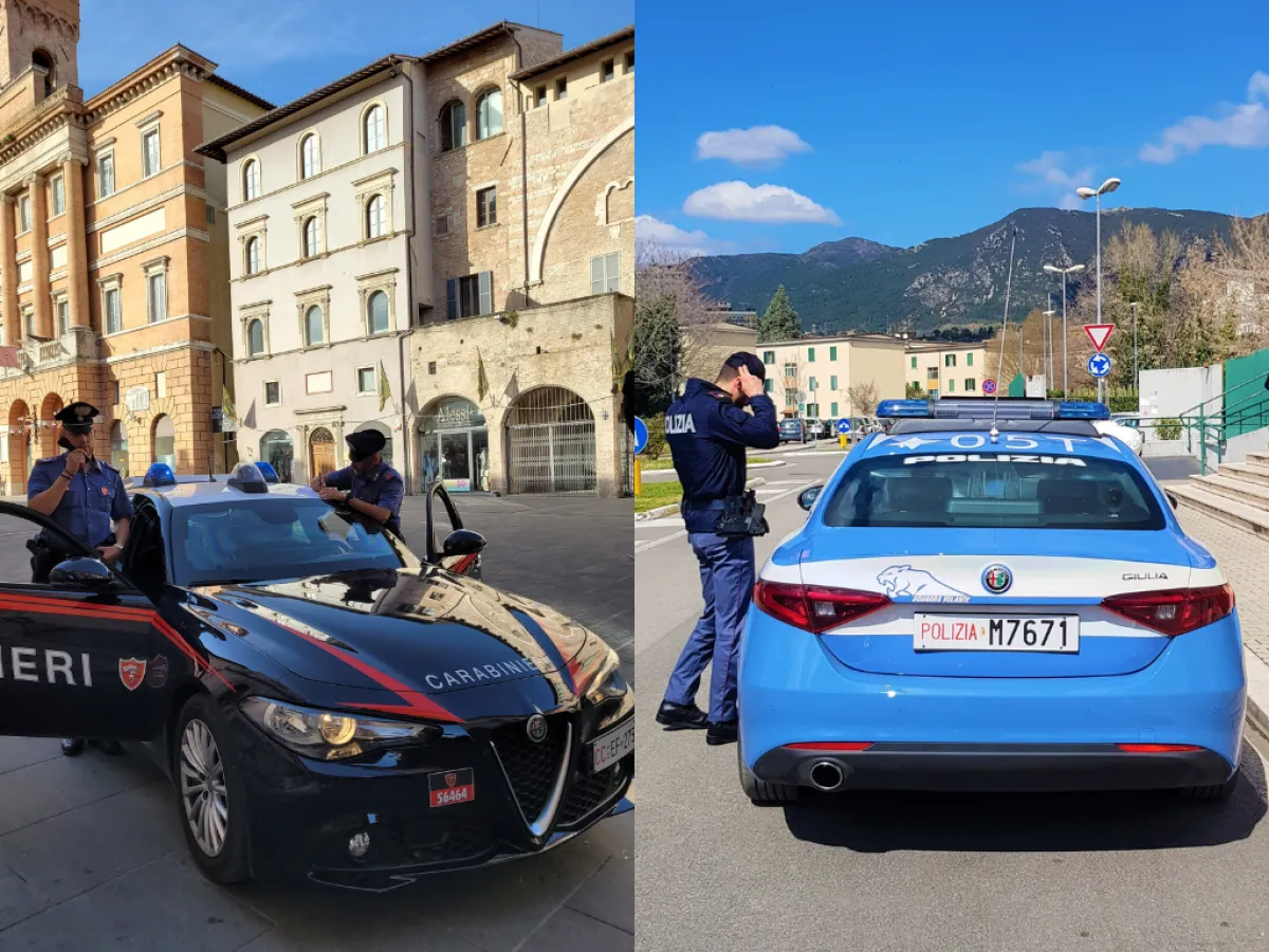 Foligno, 79enne rapinata in pieno centro: arrestato il responsabile. A Terni giovane ai domiciliari esce per l'hashish e aggredisce la Polizia