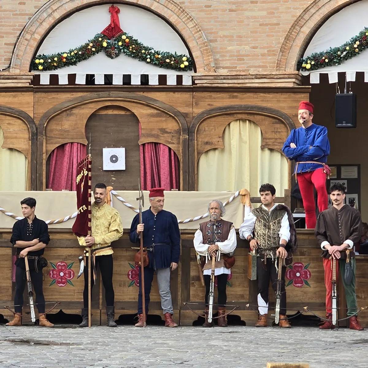 Umbria e Romagna unite nel segno della storia: artisti e artigiani umbri al Palio de lo Daino di Mondaino 2025