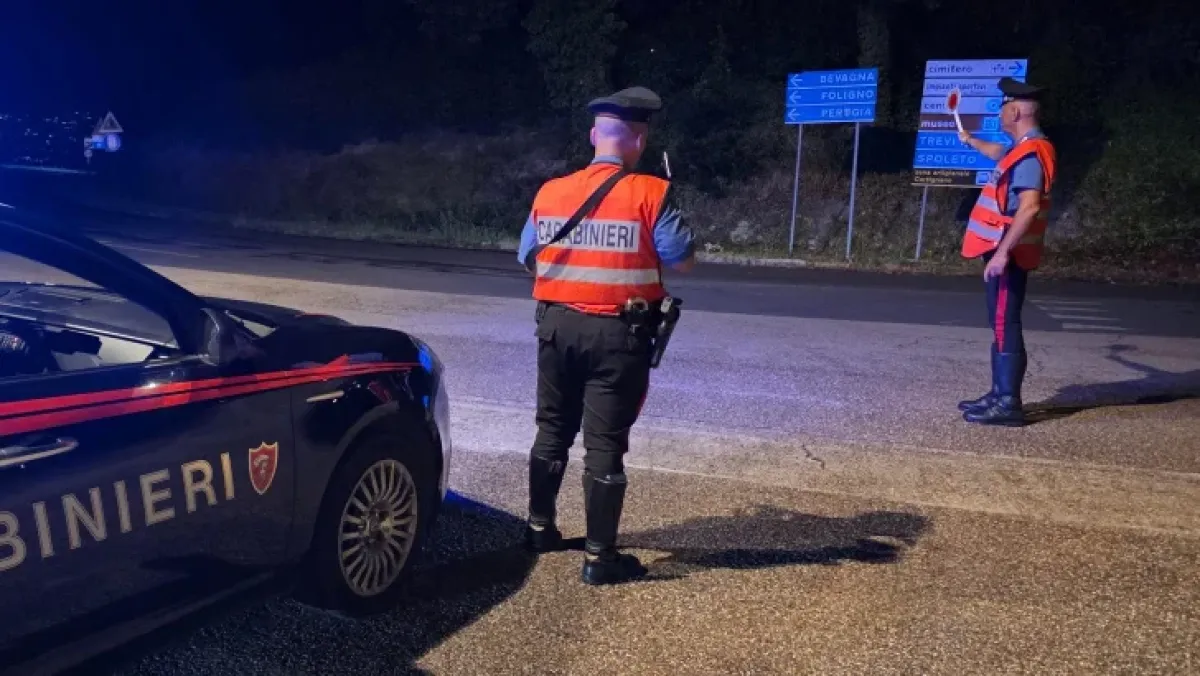 Foligno, arrestato 25enne: aveva 51 ovuli di cocaina nell'auto a noleggio