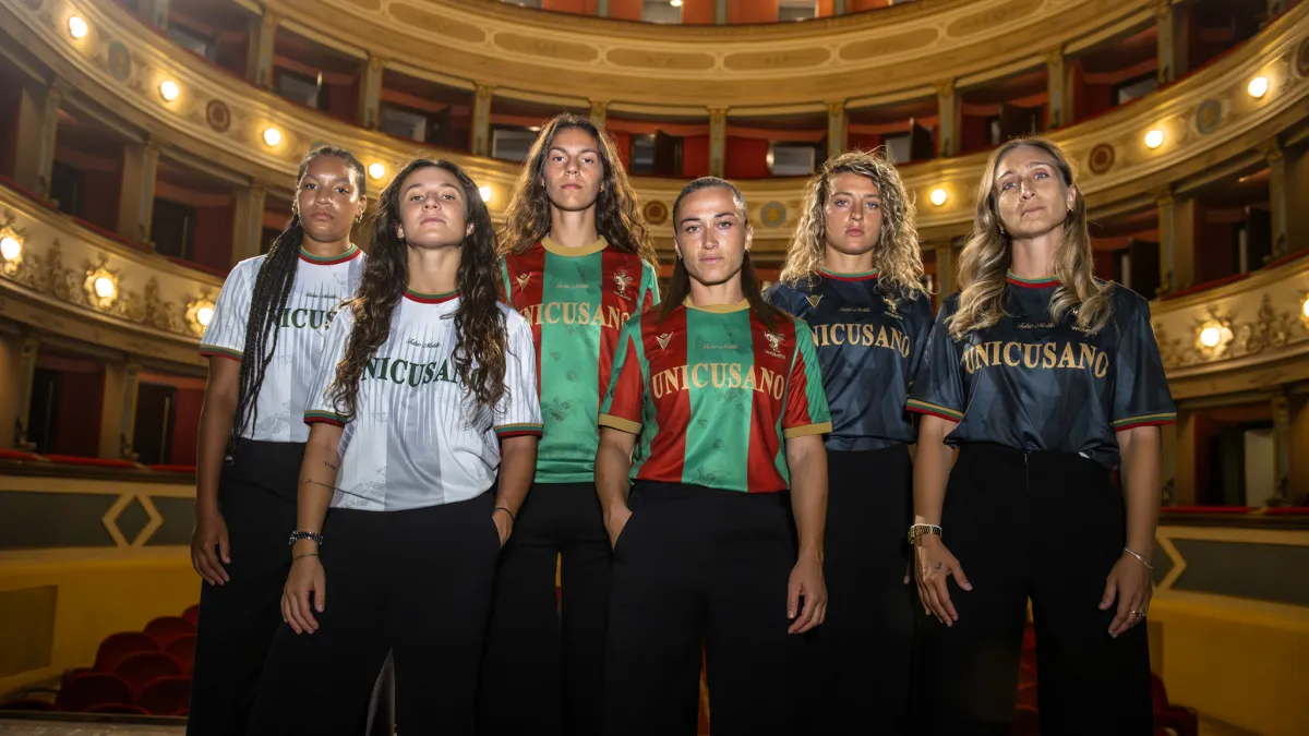 "Opera Nostra", svelate le nuove maglie gara della Ternana Women: tutti i dettagli