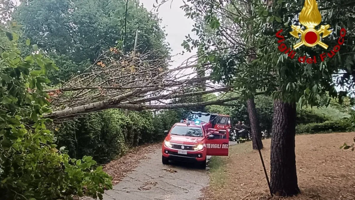 Umbria, nuova notte di maltempo: frane e allegamenti nel ternano