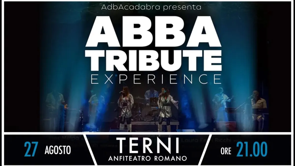 Da 'Mamma mia' a 'Dancing Queen', all'Anfiteatro romano di Terni arriva il tributo ai mitici Abba
