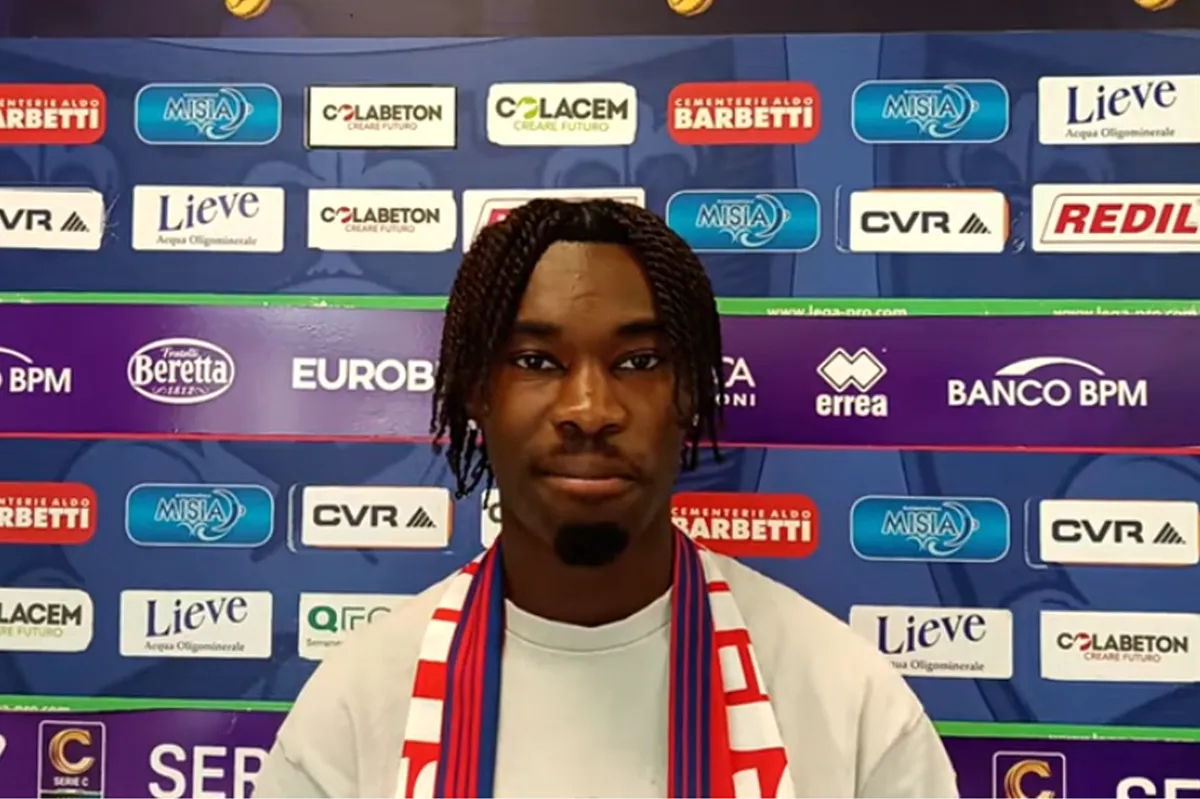 Gubbio, Djankpata si presenta: “Felice di essere qui, darò tutto per il club”