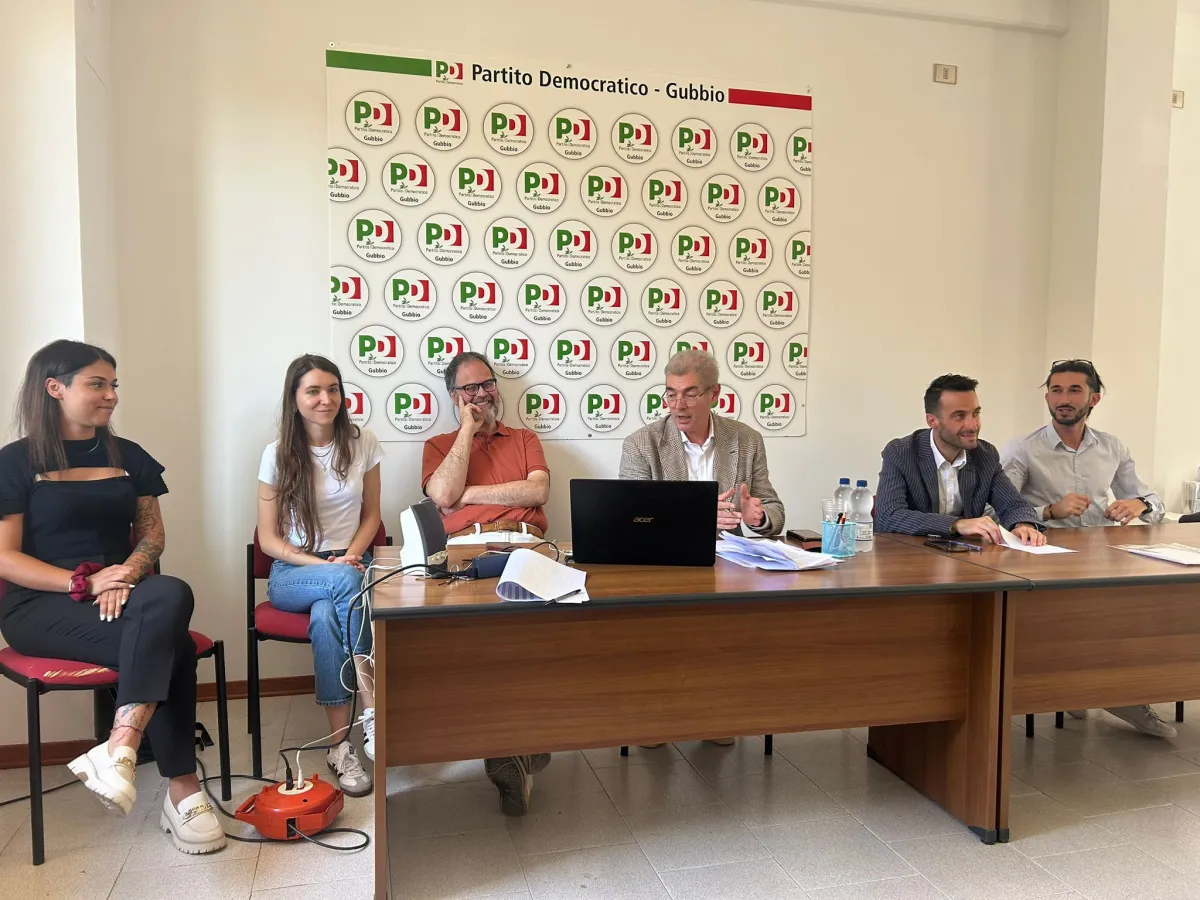 PD Gubbio, nuova fase dopo il congresso: rinnovamento, unità e gruppi di lavoro per il futuro della città