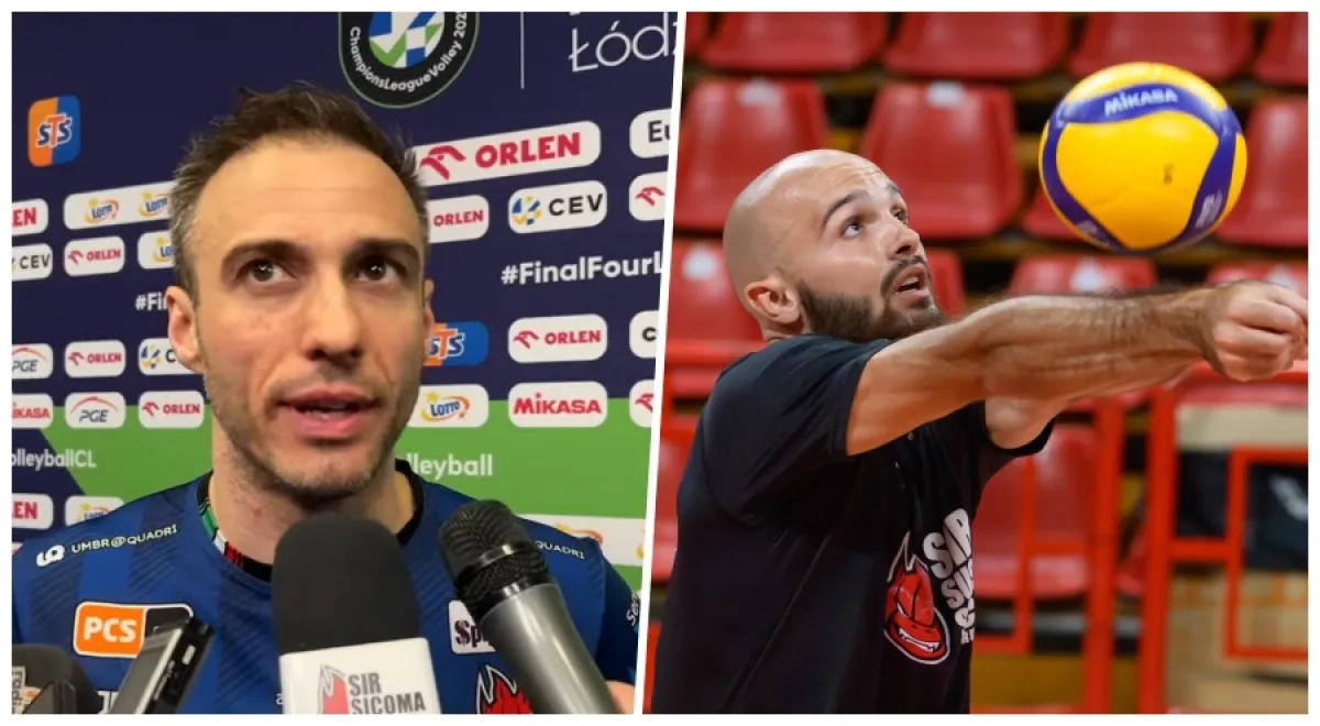 Sir, Colaci: "Vinco lo scudetto e mi ritiro" e Gaggini: "Da Max c'è solo da imparare"