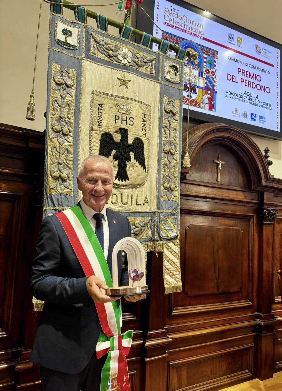 Ad Assisi il 'Premio del Perdono' 2025, il riconoscimento assegnato a tutta la comunità per l'impegno nella costruzione della pace