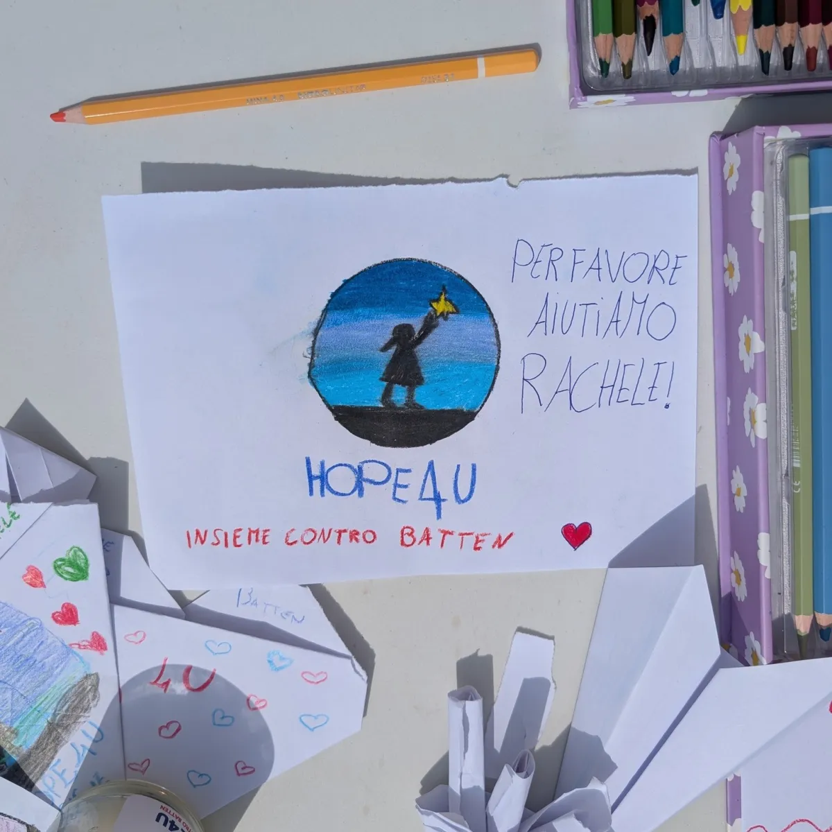 Hope4U e la battaglia di Rachele: Gubbio si mobilita per aiutare la bambina contro la malattia di Batten