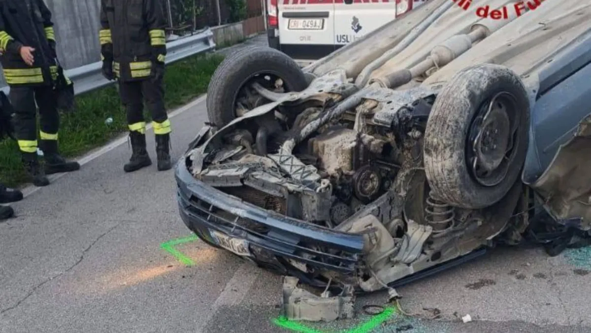 Foligno, incidente stradale: denunciato il conducente per guida sotto effetto di stupefacenti