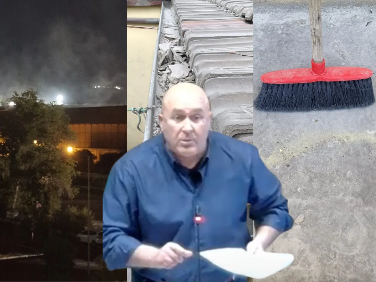 Polveri a Prisciano, ultimatum di Bandecchi ad Arvedi: “Ast paghi lo spazzamento delle strade”