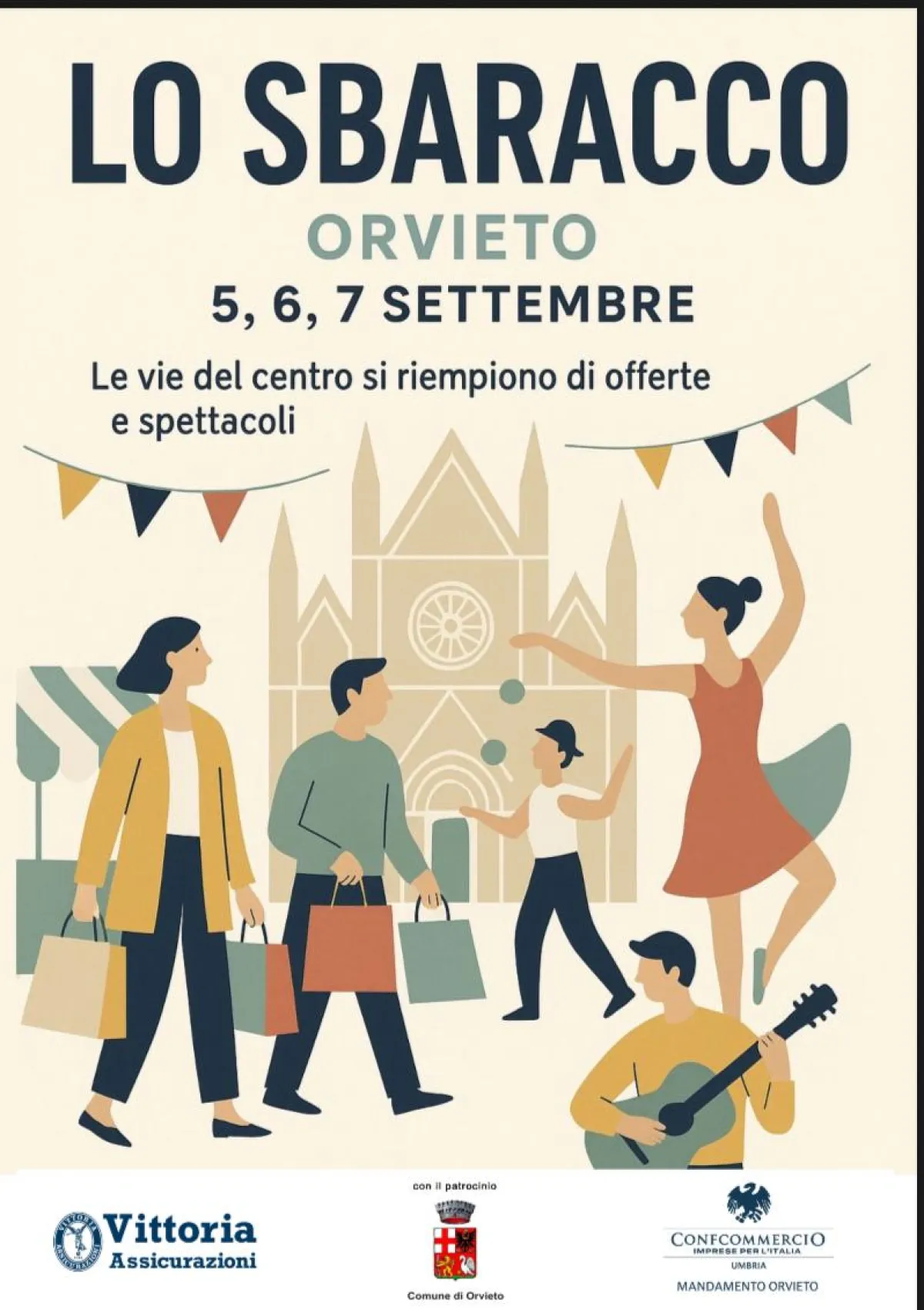A Orvieto torna lo sbaracco. Un fine settimana tra shopping e spettacoli