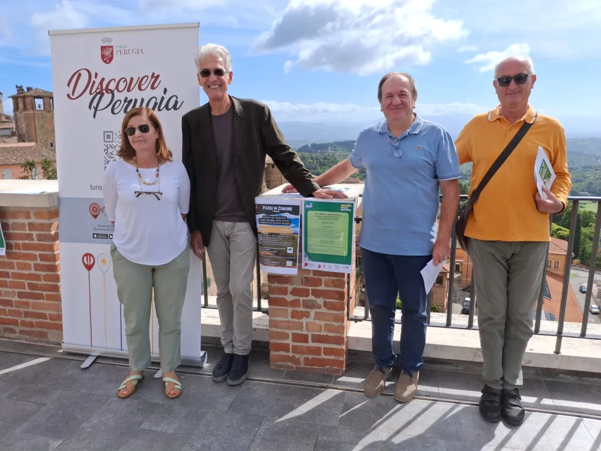 A Perugia arriva 'Passi in Comune', itinerari gratuiti alla scoperta del territorio