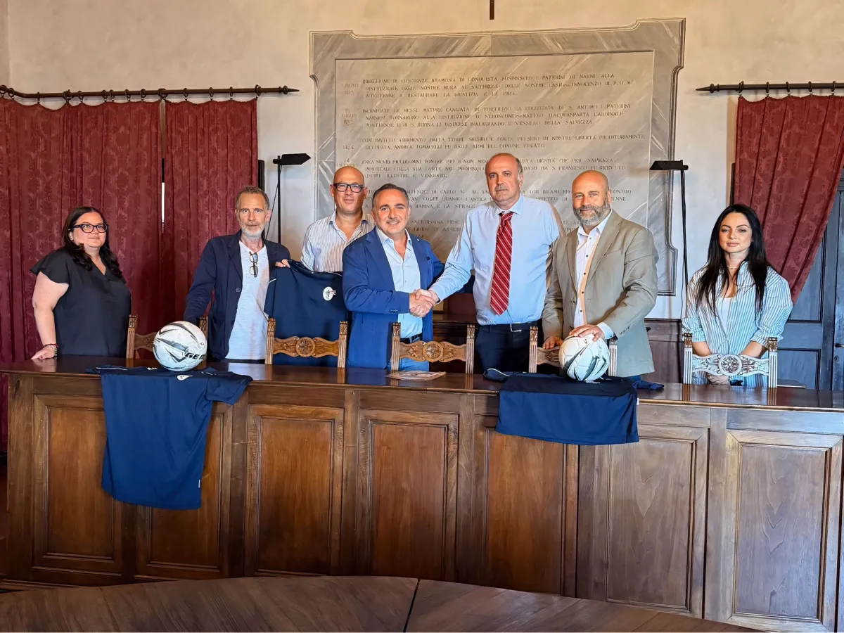 Stroncone, la Polisportiva Ternana Calcio inaugura la nuova stagione: entusiasmo, giovani e memoria di Vito Bordoni