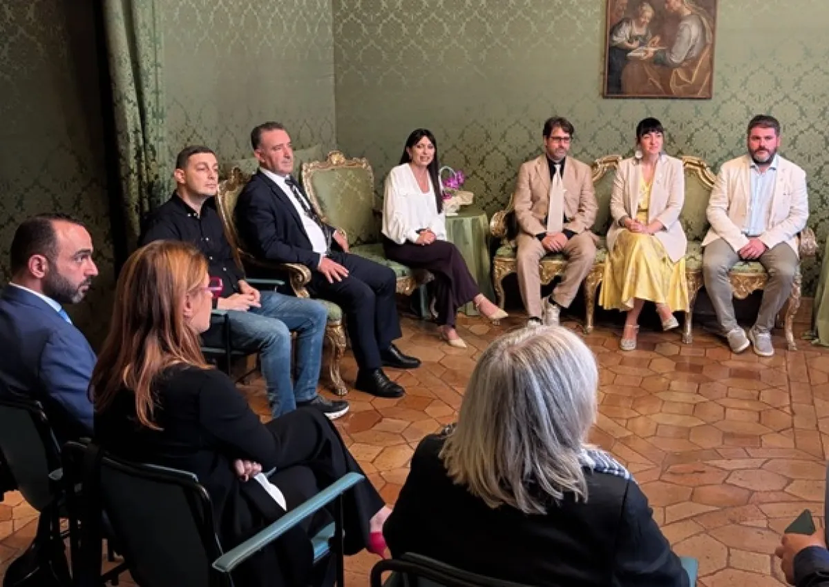 Sindaci palestinesi ricevuti in Umbria. Proietti: "Necessario fermare il genocidio"