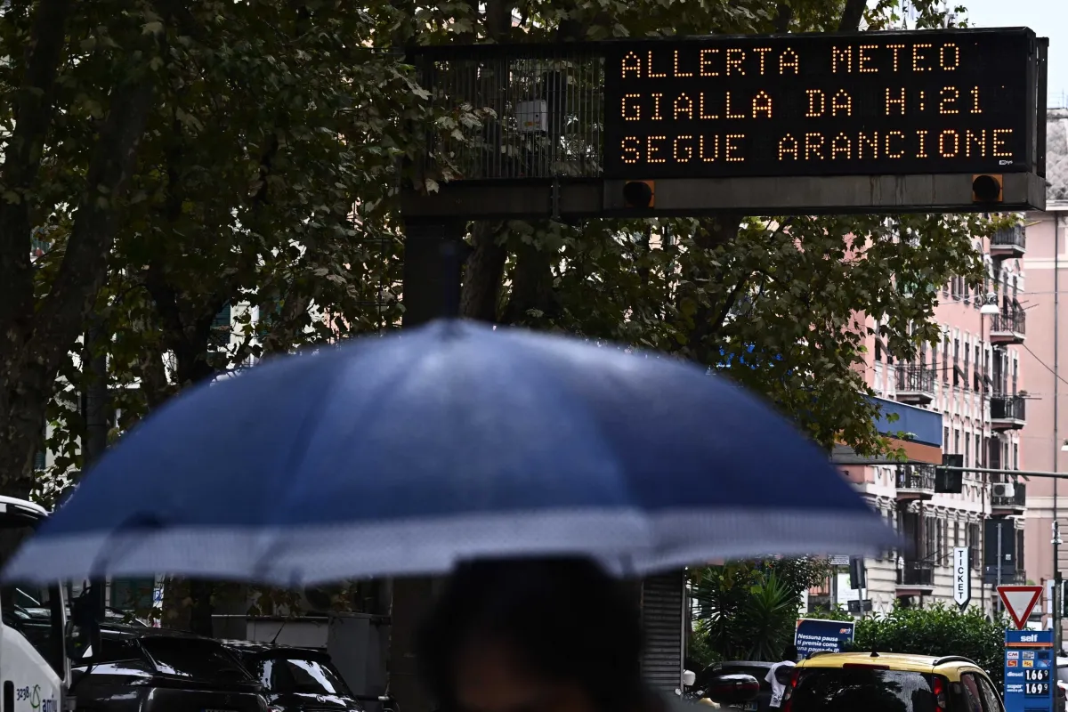 Umbria, forti temporali in arrivo: scatta l'allerta arancione