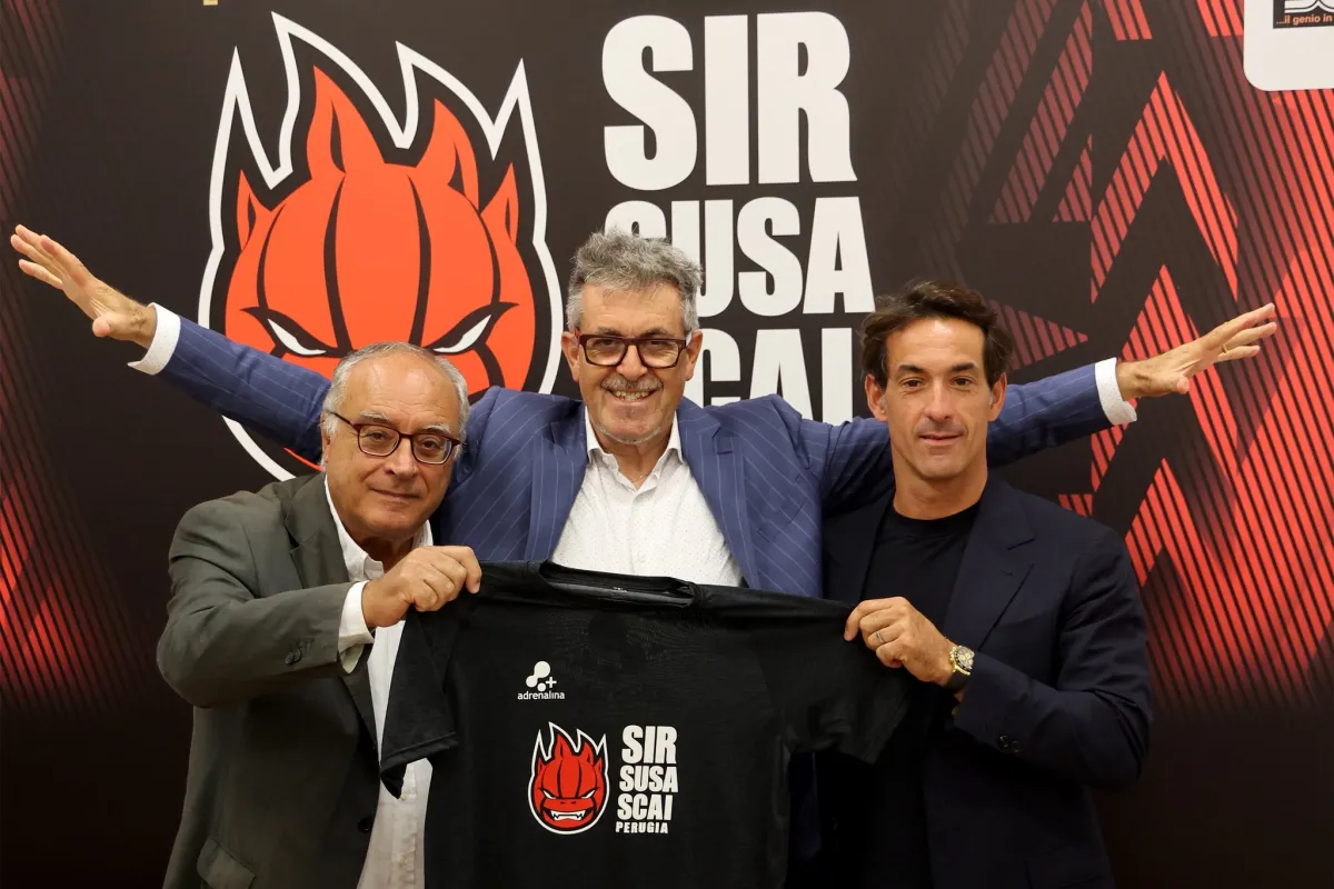 Volley maschile, ecco la Sir Susa Scai Perugia: inizia una nuova era per il club di Sirci