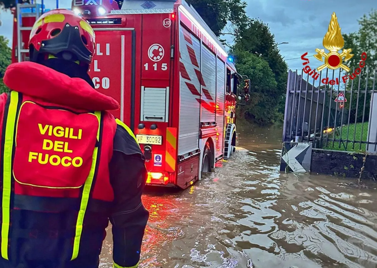 Maltempo in Umbria, esonda torrente: allagamenti e disagi a Trevi e Castel Ritaldi