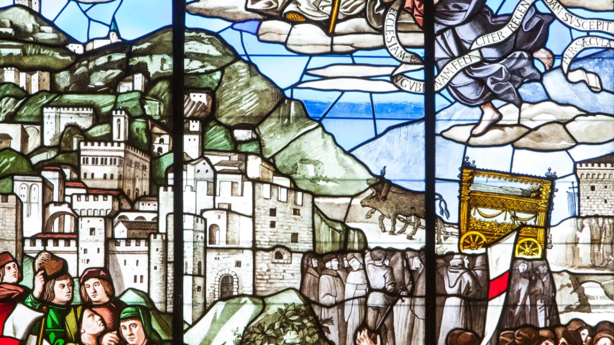 Gubbio, 11 settembre 1194: la traslazione di Sant’Ubaldo sul Monte Ingino. Oggi la solennità con il vescovo Paolucci Bedini