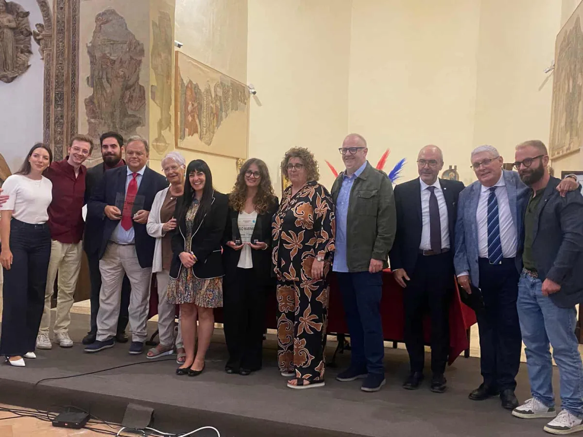 "Premio Angelo Marinangeli" a Paolo Condò e Ludovica Cacciamani, tra emozioni e ricordi