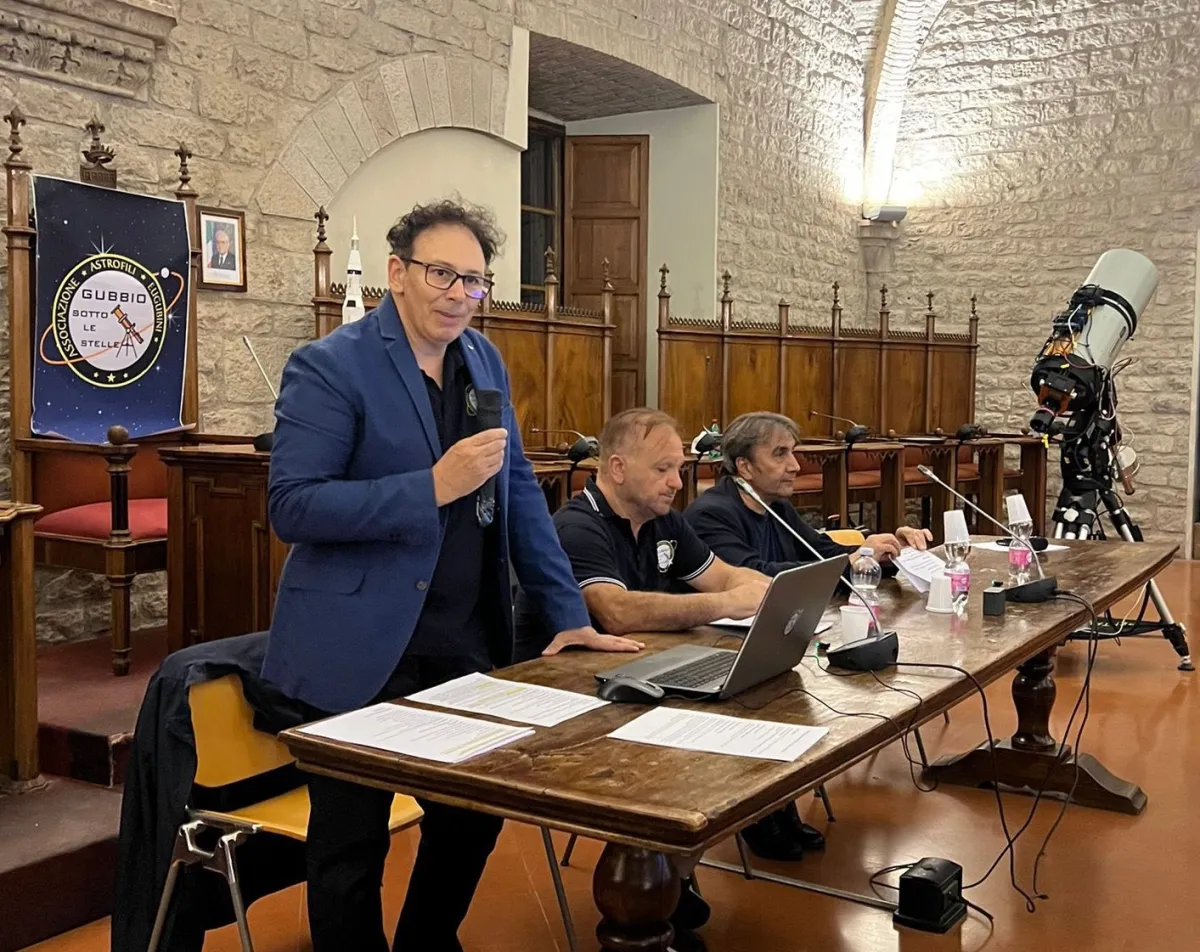 Gubbio, presentata l’Associazione Astrofili Eugubini e Q&A con l’astronauta NASA Richard Linnehan