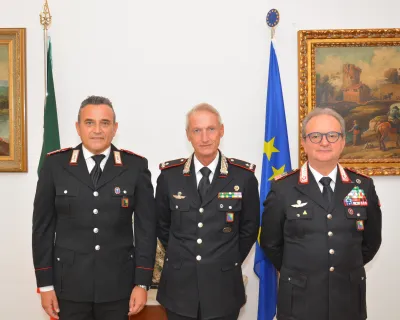 Il Comandante della Legione Carabinieri Umbria onora il rientro dei carabinieri umbri dalla missione di pace in Kosovo