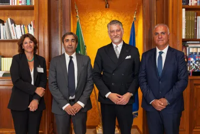 Tavole Eugubine, incontro a Roma tra il Ministro Alessandro Giuli e la delegazione di Gubbio: “Valorizzazione e ricerca priorità del Ministero”