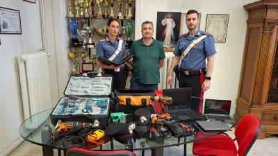 Colpo notturno all'Ipsia a Terni: recuperati computer e tablet rubati