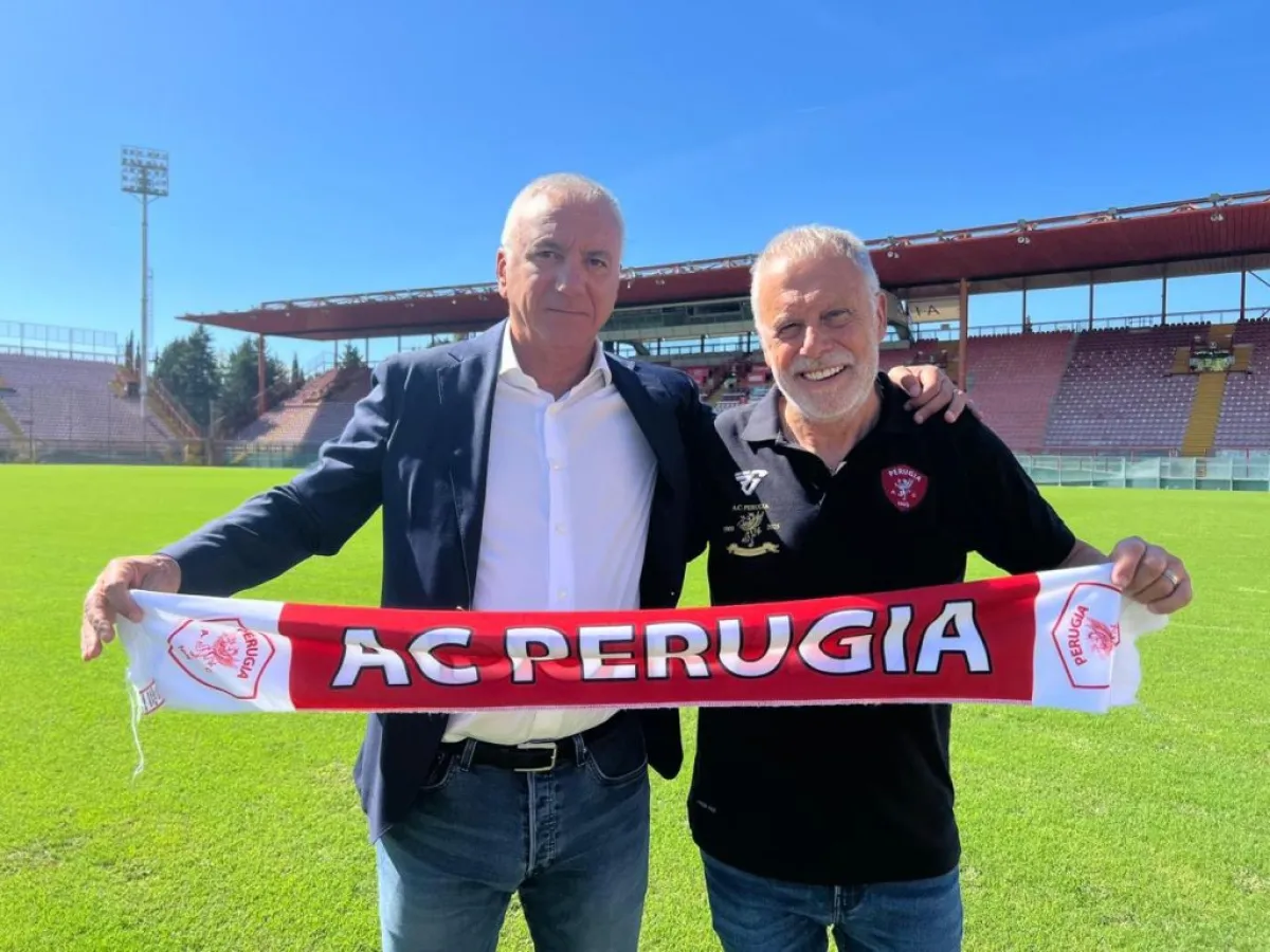  Perugia, ufficiale: mister Piero Braglia è il nuovo tecnico biancorosso