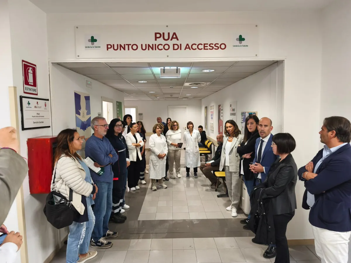 Usl Umbria 1, a Perugia il primo open day regionale sul Punto unico di accesso: già 200 cittadini accolti