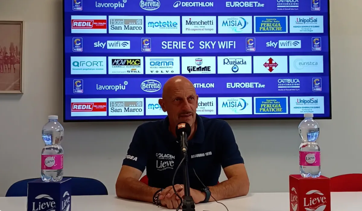 Di Carlo: "Gubbio, mi interessa la mentalità. Troveremo una Vis Pesaro battagliera e di qualità"