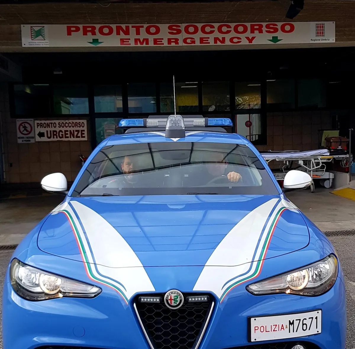 Terni, Maggiora (Lega) chiede presidio fisso di Polizia h24 al Pronto Soccorso. Solidarietà dall’Ordine degli Infermieri