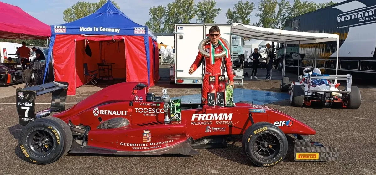 Festa Speed Motor, Sartori trionfa in Formula 2000 Cup: è campione con una gara d'anticipo